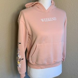 Shein Girls Hooded Sweatshirt